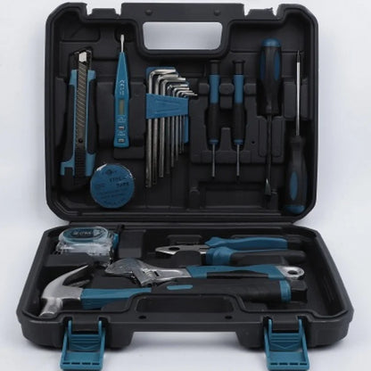 19-160PCS Electric Drill Power Tool Sets Multifunctional Home Repair Combination Screwdriver Pliers Automotive Tools Toolbox Set
