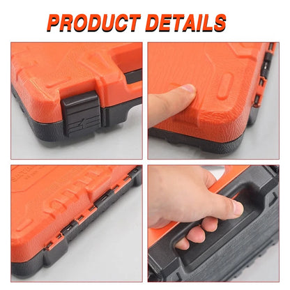82PCS Socket Wrench Set Ratchet Wrench Set with Bit & Connector & Extension Bar Car Tools Set Tool Box Kit Auto Repair Tool Set